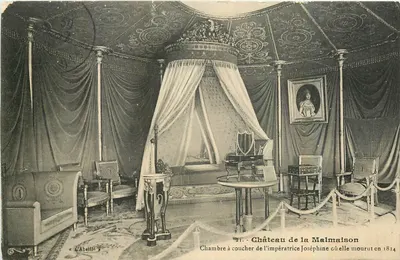 Quarto da Imperatriz Joséphine no Castelo de Malmaison — L'Abelle, n°21