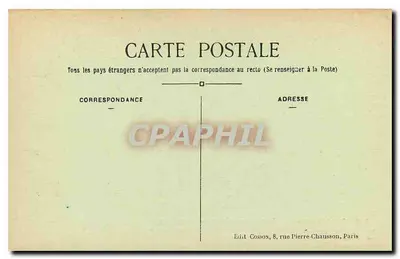 Malmaison — Pokój Bonapartego, pierwszego konstyla — rekonstruowany w 1920 roku przez pana Jeana Bourguignona — Rewers