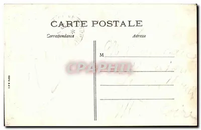 St-Florent-le-Vieil (M.-et-L.) — Ruiny i Jezioro Starego Zamek Madeleine — Wydawca: Léon Vérité — Rewers