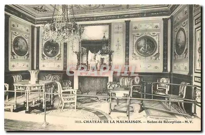 Castelo de La Malmaison — Salão de Recepção — M.V.