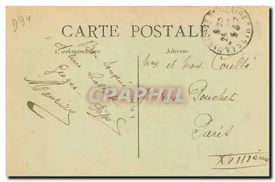 Brzegi Marne — Quai de la Varenne — Wydawca: Hilaire — Rewers