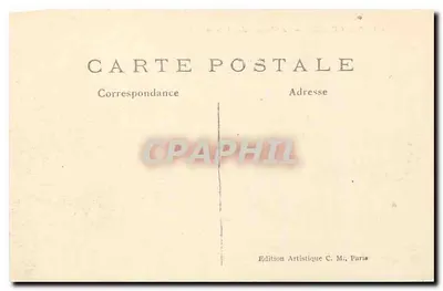 Vincennes — A Capela do Castelo — Edition Artistique C. M. — Verso