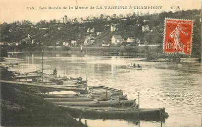 As Margens da Marne de LA VARENNE a CHAMPIGNY — E.M. — n°125