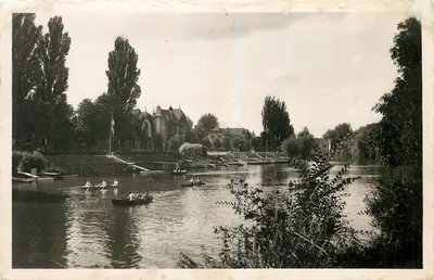 Bilhete postal antigo La Varenne Saint Hilaire Bords de Marne