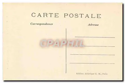 Vincennes — Wejście do wieży — C.M. n°107 — Rewers