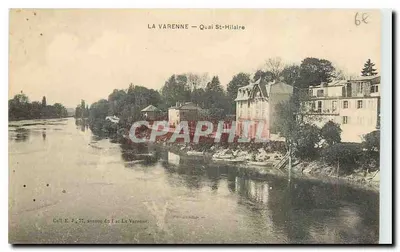 La Varenne — Quai St-Hilaire — Coll. E. J., avenue du Bac La Varenne
