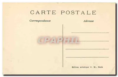 Vincennes — Il Donjon — C.M. n°73 — Verso