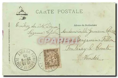 L'ABBAYE DE SAINT-DENIS — A Cripta. Henrique IV. — LL. — N° 43 — Verso