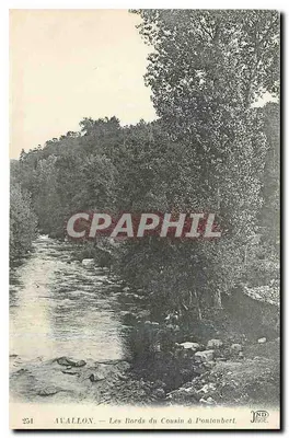 Avallon — As margens do Cousin em Pontoubert — JND Frère