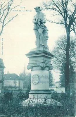 Sens — Estátua de Jean Cousin — Coleção J. D., A. Sens