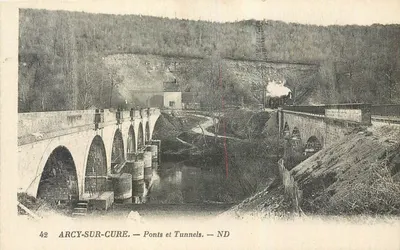 Arcy-sur-Cure — Pontes e Túneis — ND