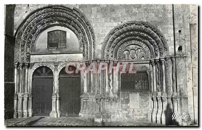 Avallon (Yonne) — Portal da Igreja de São Lazaro — Mélie