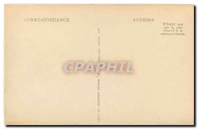 Auxerre — Prefektura — I.L. — Starszy biskupi pałac z XIII wieku — Rewers