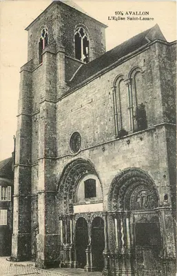 Avallon — A Igreja de São Lazaro — P. Thalm, editor