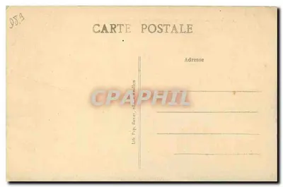 Vale da Cure — La Digne e o Lago perto de CHASTELUX — Lib. Pap. Haver, editor Avalon — Verso