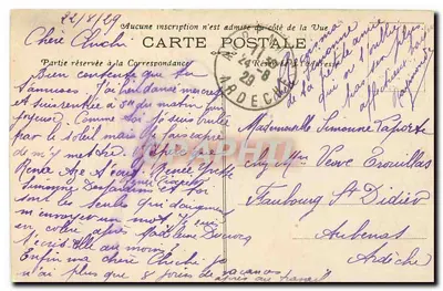 Sens (Yonne) — Nowy Most z Placu Boffrand — wydawca nieznany, numer seryjny nieczytelny — Rewers