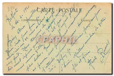 Belfort - Caserma Friederichs — Edizione E. Mayer, 40, Faub. du France, Belfort — Verso