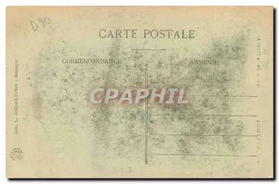 Belfort — Wieża Miottte — wyd. L. Gaillard-Beaunoir — Rewers