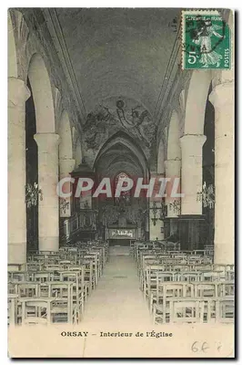 Orsay — Interior da Igreja — Edição Lefèvre
