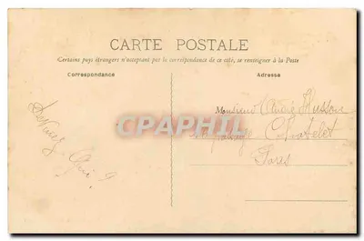 Montlhéry — Wieża — Stary budynek zamku pod feudalizm — Desgouille, wyd., Montlhéry — Rewers