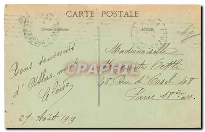Athis-Mons — Margens do rio Sena — Foto Leprunier, Juvisy — Verso