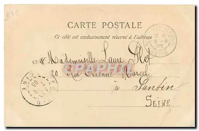Enghien — Promenade sur le petit Lac — Éditeur anonyme, n°1 — Rewers