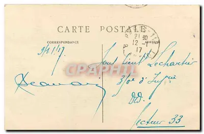 Parigi (7° arr.) — La Stazione di Orléans, quai d'Orsay — C. M. n° 554 — Verso