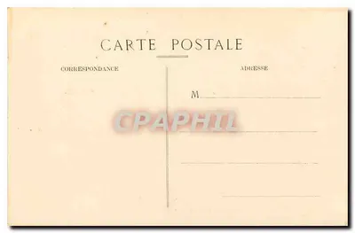 Biarritz Pittoresque — Op de Rocher de la Vierge een Dag van Storm — N° 17, uitgever Lomman — Achterkant