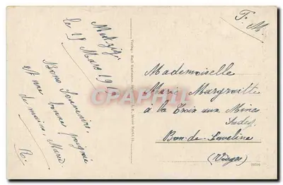 Élsässerin. Alsacjanka — Wydawca: Paul Hartmann, nr 11 — Rewers