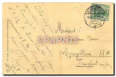 Straßburg — Kaiser-Wilhelmstrasse — Kunstverlag E. Hartmann, n° 1X 11230 — Rewers