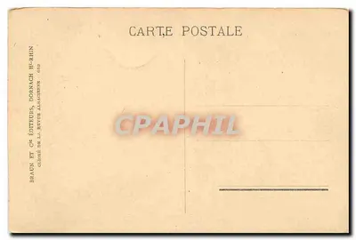 Strasbourg — Dom z galeriami — Wydawca Braun & Cie — Rewers