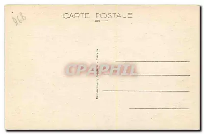 Ferrette (Wys. 550 m.) i Schlossberg — Wydawnictwo Gault, Ferrette, nr 3728 B — Rewers