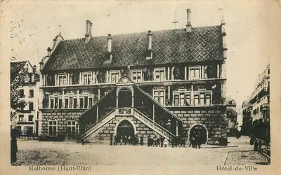 Mulhouse (Haut-Rhin) — Hotel-de-Ville — editor não identificado