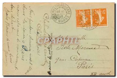 Mulhouse - Plac Pokoju — wydawca nieznany, n° 9 — Rewers