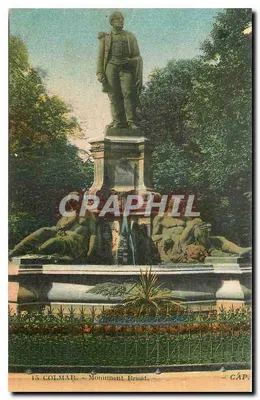 Colmar - Monumento Bruat — editor C.A.P. n°15