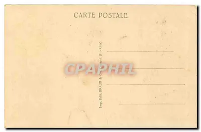 Metzeral — O Fischbœdle — editor BRAUN & Cie, Rihin — Verso