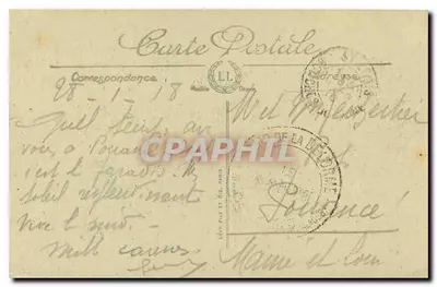 Marsylia — La Corniche, Malmousque i widok na wyspy — nr 54 — Rewers