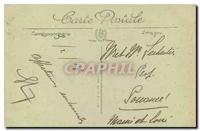 Marseille — Het Cours Belzunce — Achterkant