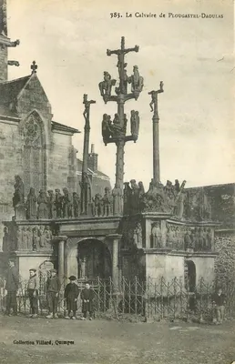 O Calvaire de Plougastel-Daoulas — Coleção Villard, Quimper — n° 385