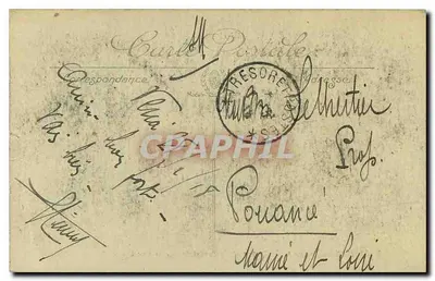 Marseille — Plac Bourse i Pomnik Pierre Pugeta — Rewers