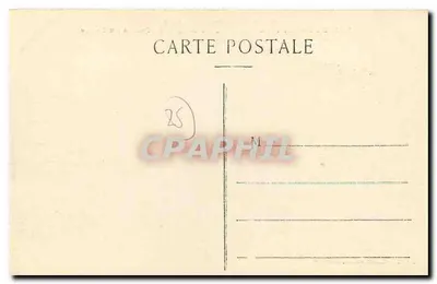 Gory Wody Doubs w Péage — Wycieczka do Franche-Comté — L. Gaillard-Prêtre, Besançon, nr 968 — Rewers