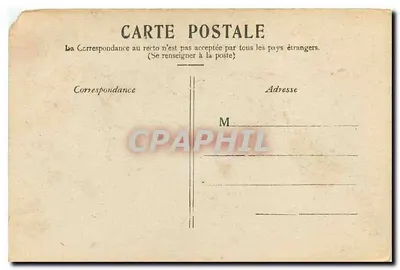 Paris — L'Arc de Triomphe du Carrousel — éditeur non visible — Verso