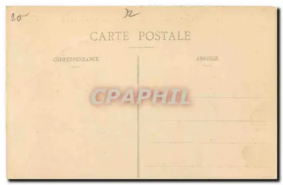 Solemes (Sarthe) — Vista geral da Abadia e Vale da Sarthe — editor anônimo, n° 1619 — Verso