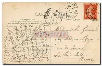 FLEURY-EN-BIÈRE — Zamek — Wydawca ELD, nr 286 — Rewers