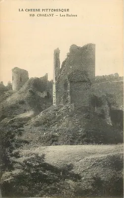 As Ruínas — Crozant — A Creuse Pitoresca — 949