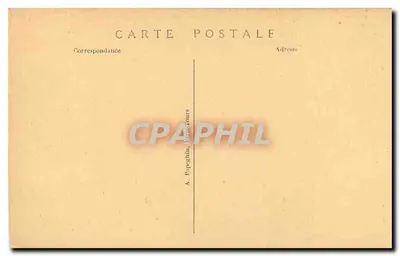 Castelo de Chantilly — O Parque (As Três Avenidas) — A. P. — Verso