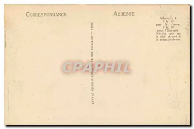 Fontainebleau — Ansicht des englischen Gartens — Hermès und Bacchus — LL — Rückseite