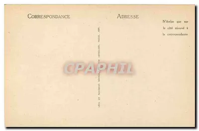 Coltances — Catedral. Abside da frente e Jardim — LL — Verso
