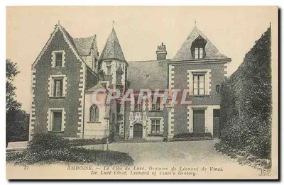 Amboise — O Clos de Lucé, oratório de Léonard de Vinci — JAD Impr.
