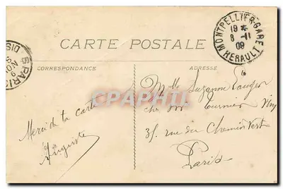 Marseille - Het Kasteel van If — onbekende uitgever, n° 42 — Achterkant